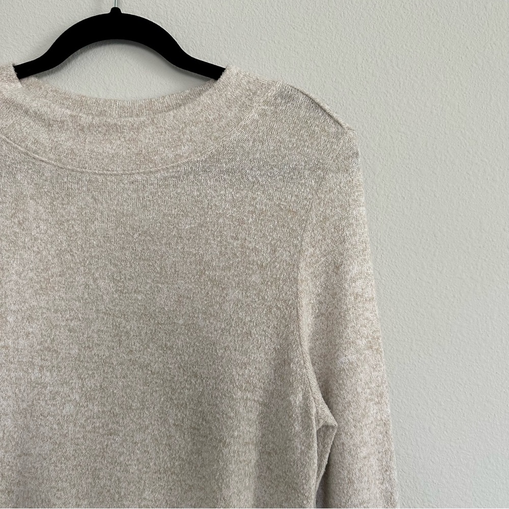 Cream Long-Sleeve Shirt